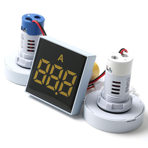 Medidor de amperios analógico con pantalla digital LED, pantalla única, amperímetro de CA de instrumento pequeño de área grande de gran tamaño de 2" - Product Image 4
