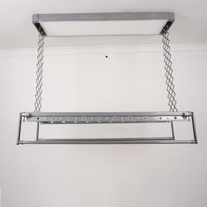 Smart Retractable Ceiling Drying Rack With Wireless Control with Factory Price