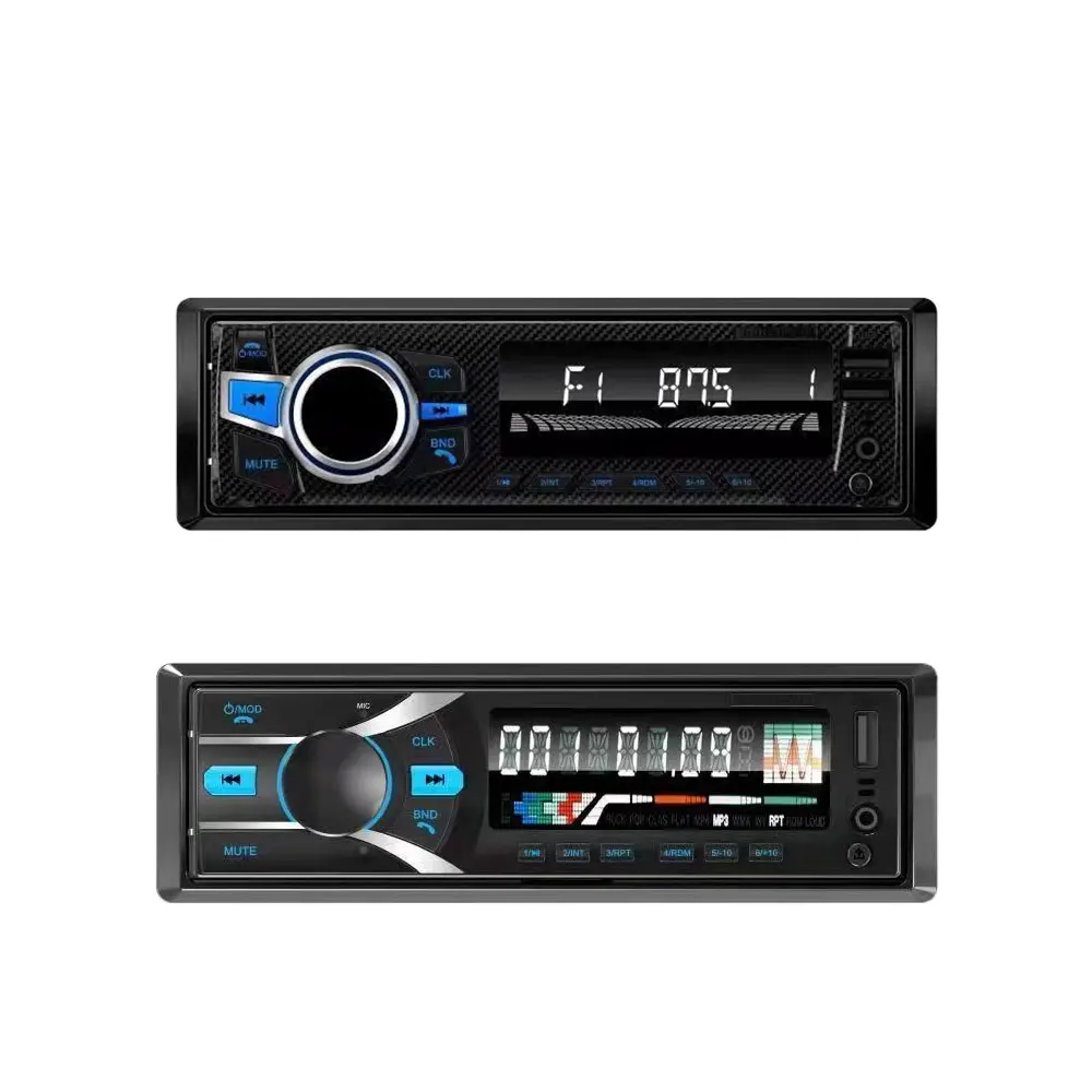 Автомагнитола Autoradio BT 12 В 1 Din FM Aux in приемник SD USB Автомобильный MP3 плеер универсальный V5.0