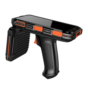 Factory Android 13 <strong>HF</strong> NFC UHF RFID <strong>Reader</strong> QR Code Laser Scanner Google Play 7200MAH 4G Wifi Handheld PDA for Logistic Warehouse