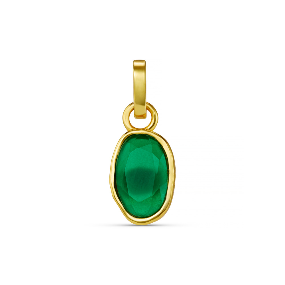 Pendentif zircon vert