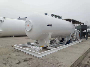 20/40 piedi 10/20 m3 5/10 tonnellate di butano propano lpl gas Skid montato stazioni di rifornimento