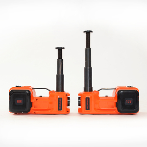 Fabrika kaynağı 5T 4 in 1 çift motorlu elektrik güç Jack ile güç lastik pompası LED ışık - Product Image 1