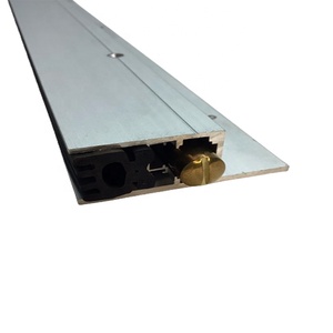 Automatic Door Bottom Drop Seal Aluminium Dorp-Down Under Door Sealing Strip Soundproof Waterproof Concealed Screw <strong>Installation</strong>