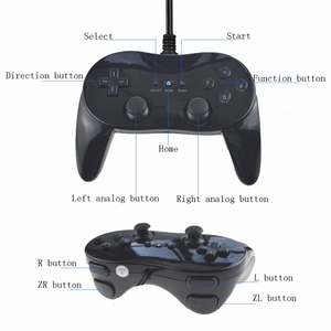 Mando Pro clásico de segunda generación para Nintendo Wiis, mando a distancia - Product Image 3