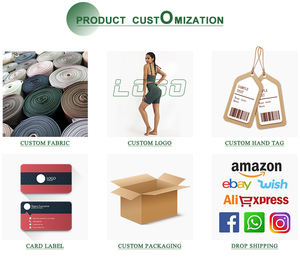 عبر الحدود ثلاث قطع الصلبة ملابس السباحة ثونجس فتحة رقبة V رباط متابعة بيكيني الصديقةدنة/البوليستر ملابس الشاطئ - Product Image 5