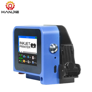 Andheld-Tinten strahl drucker für Papier Kunststoff Holz Metall Glas Chargen code Verfalls datum Tragbare Touchscreen-Codier maschine - Product Image 6