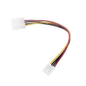 Molex LP4 4Pin IDE To Floppy Drive SP4สายไฟฟล็อปปี้ดิสก์ขนาดเล็ก - Product Image 5