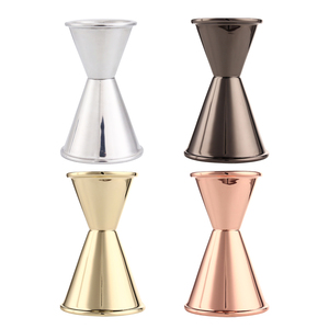 RTS özel Logo 304 paslanmaz çelik japon Jigger kalınlaşmış çift katmanlı 30ml 60ml altın Bar aracı barlar için - Product Image 6