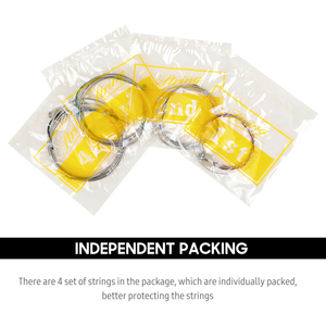 102 4-string: ouble-Ass et Teel-ickickel-inding-String, resistente al desgaste - Product Image 5