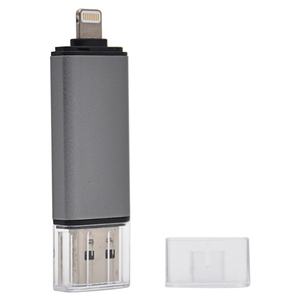 TOPDISK หน่วยความจำแฟลชไดรฟ์2021,ID103 Dual OTG USB3.0สำหรับ iPhone และ iPad 256GB เพนไดรฟ์ - Product Image 3