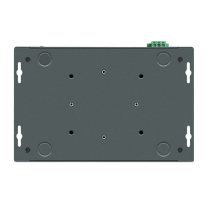 BKHD L Industrial PC 2 <strong>LAN</strong> 2 COM RS232 4 Cores Embedded Computer Wall-Mounted Host 9V-24V-36V Wide Voltage Linux Compatibility
