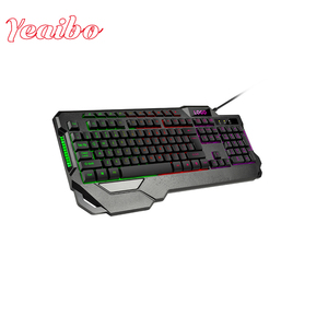 Precio bajo, alto brillo, ordenador con cable, Combo óptico ergonómico, silencioso, retroiluminado, LED, juego, USB, Multimedia, teclado para juegos de escritorio - Product Image 4