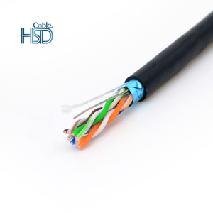 תפור לפי מידה Cat5/5e קטגוריה 5e כבל 4 זוג Stp מסוכך חיצוני רשת כבל
