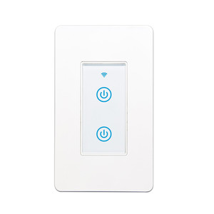 美国 Hot Homekit 无线控制 2 组 Tuya 智能家居自动开关 Wifi 智能计时器墙壁开关 led灯智能轻触开关 - Product Image 3