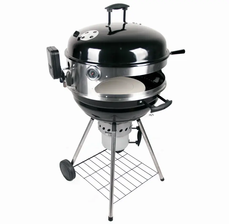Eco-Friendly Outdoor Kebab Charcoal BBQ Grill Smokeless Pizza oven BBQ Cooking chicken Charcoal Barbecue