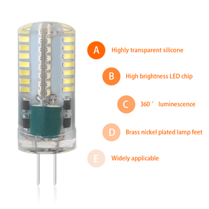 Ev dekorasyon için yüksek lümen G4 Led ampuller AC DC 12V 5W LED Gy6.35 uzaktan kumanda aşağı ışık konut kullanımı için - Product Image 3