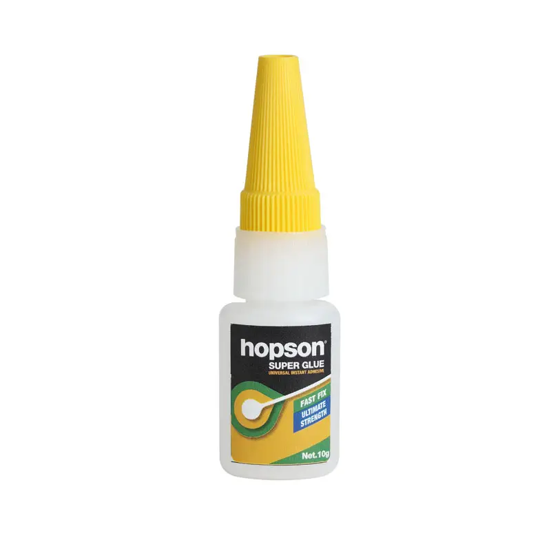 Hopson 50g Plastic Bottle Fast Drying Strong Glue Super Glue Ethyl Cyanoacrylate Glue
