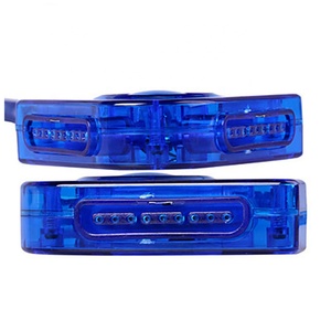 USB双播放器1至2三角形连接适配器PS2控制器转换器适配器电缆PS2 PC USB游戏光盘驱动程序 - Product Image 3