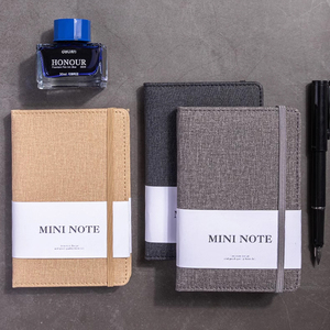 Fancy Mini Bloc de notas Easy Carry Pocket Cuaderno portátil de negocios personalizado - Product Image 1