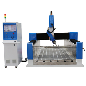 ATC Heavy Duty 4x8 1325 Máquina de grabado de piedra de tumba Herramienta automática Cambio de piedra Máquina enrutadora CNC con husillo giratorio - Product Image 1