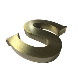 Benutzer definierte 3D Gold Alphabet LED Hintergrund beleuchtung Wand schild Edelstahl Kanal Buchstabe für Hochzeits beleuchtung Fernbedienung - Product Image 3