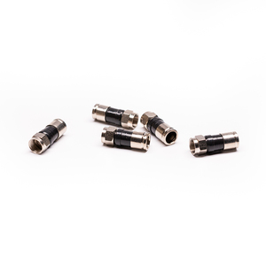 RF连接器F型公母同轴压缩电缆连接器RG174/RG6/RG59扭转开 - Product Image 2