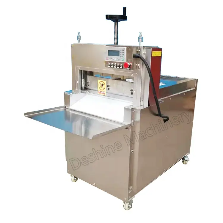 Fully Automatic Commercial Retail Small Cold Cheese Meat Beef Jerky Slice Slicer 80kg Mutton Cut and Roll Machine