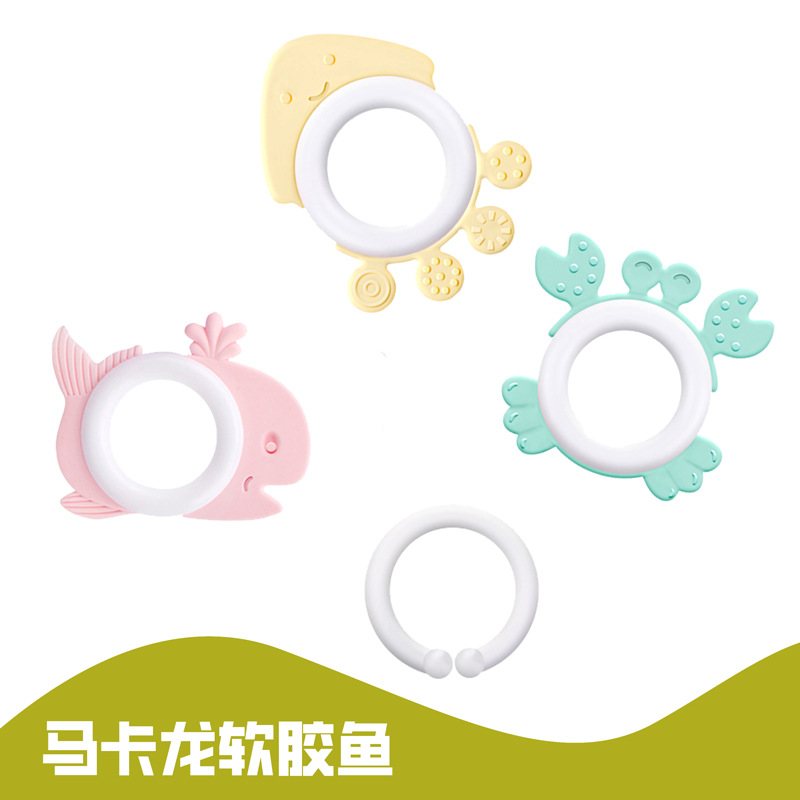Macaron poisson gomme molle