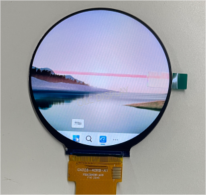 Módulo TFT LCD Pantalla redonda de 2,76 pulgadas Pantalla a todo color Personalizar panel táctil capacitivo con controlador de control de interfaz mipi RGB