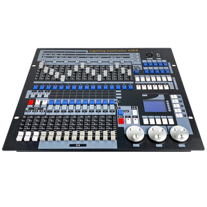 Kingkong 1024 DMX сценический Контроллер освещения система микшера включает в себя датчик фотоэлемента вспышки таймера музыкальной консоли диммеры - Product Image 4