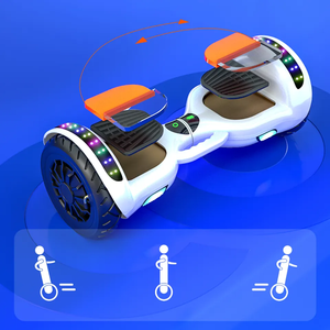 Çin özelleştirilmiş iki tekerlekli akıllı kapalı yol iki tekerlek kendini dengeleme scooter 6.5/8/10 inç App kontrol 36V hoverboard 50 euro - Product Image 4