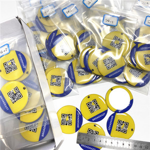 Personalizado troquelado pasivo único código QR impreso Flexible suave escritura Rfid tarjeta epoxi con pegamento fuerte - Product Image 5