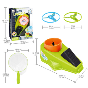 Aj Sportz Nhựa Ngoài Trời Cho Stomp Launcher Bay <span class=keywords><strong>Spinner</strong></span> Đĩa Vui Vẻ Playhouse Đồ Chơi Cho Trẻ Em & Đuổi Theo Hoạt Động - Product Image 1
