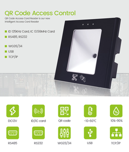 Smart Access Control QR <strong>Code</strong> Reader With Wiegand Embedded Scanner Barcode Green Pass Scanner USB Bar <strong>Code</strong> Reader 2D QR <strong>Code</strong> Read - Product Image 4