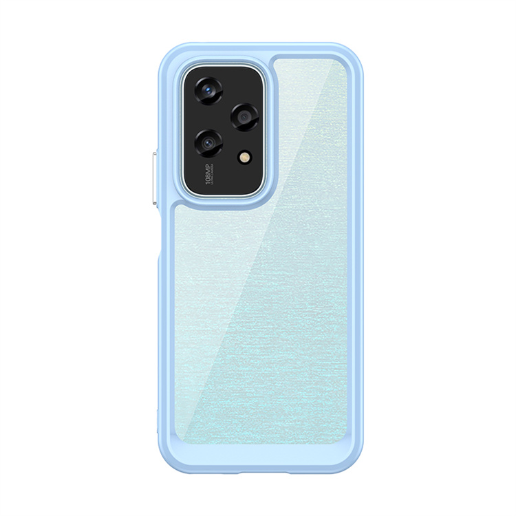 Bleu transparent