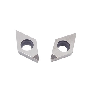 Herramienta de corte de Punta Diamond PCD CBN Inserto de torneado DCMT para procesar acero, hierro fundido - Product Image 1