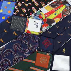 Cravatte Vintage intrecciate Geometry Gravatas cravatta Trending Mark Custom uomo cravatta stili di seta - Product Image 6