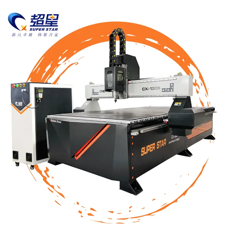 Superstar cnc china fabricante roteador cnc de madeira mdf máquina de corte preço