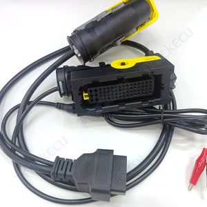 Para Mack ECU Cable de prueba de programación Ingeniería Arnés resistente Compatible con la herramienta de diagnóstico Vocom 88890030