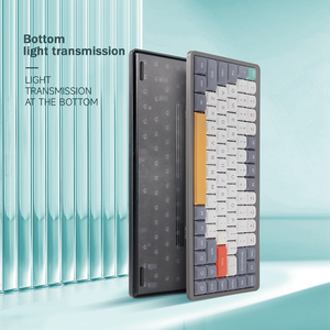 FEKER-Teclado mecánico con cable para ordenador portátil, accesorio con conexión de soldadura de interruptor bajo, 3 modos, BT/2,4G, modelo YK75 - Product Image 2