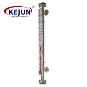 Medidor de Nivel Magnético Tipo de sensor de flotador Indicador de nivel de líquido de tubo de vidrio de vista de aceite Fapper magnético - Product Image 4