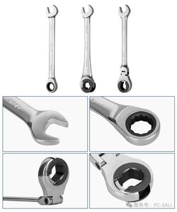 Cho sali hiệu suất cao tự động sửa chữa công cụ Set phổ cài sẵn mô-men xoắn Cờ lê mở Vòng ổ cắm Metric đo lường OEM - Product Image 3