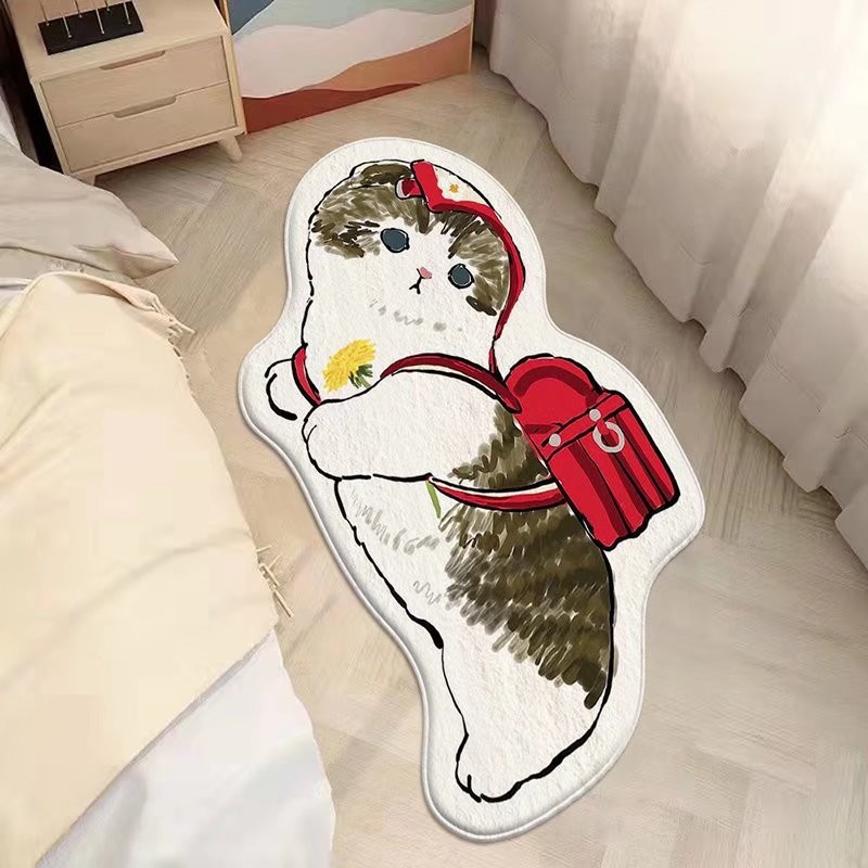 Chat de paquet rouge