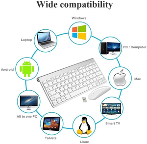 Combo de teclado y mouse inalámbricos para Imac MacBook Laptop Computer Magic Keyboard y mouse - Product Image 3