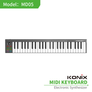 Konix כלי נגינה חדש הוביל מסך 49 מפתחות mdi מקלדת אלקטרונית פסנתר בקר מקלדת אלקטרונית