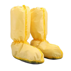 EN14605 izolasyon tıbbi koruyucu tek kullanımlık koruma kedi III PPE tipi 3b 4b sarı iş elbisesi tulumlar - Product Image 2