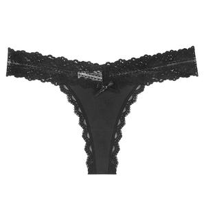 2024 encaje Rosa T-Back personalizado adolescente caliente mujeres encaje G String niñas entrepierna abierta tangas Sexy señoras bragas - Product Image 4