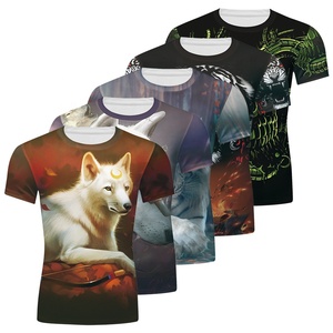 Sublimation Blank T Shirt Polyester Tshirts Sports Clothes Multi Color Tee <strong>Tops</strong> for Customize Printing Logo <strong>Image</strong> - Product Image 6