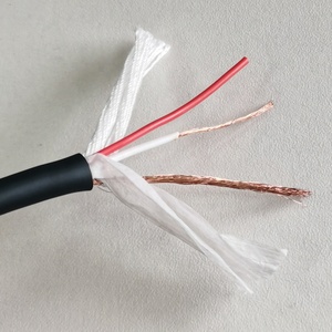 CEKOTECH Ultra esnek 5.8mm PVC mikrofon kablosu yayın mikro ses sistemi hoparlör için toplu 2x0.22mm2 XLR konektörü - Product Image 3